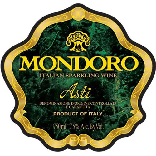 Sparkling Asti Spumante Bottle