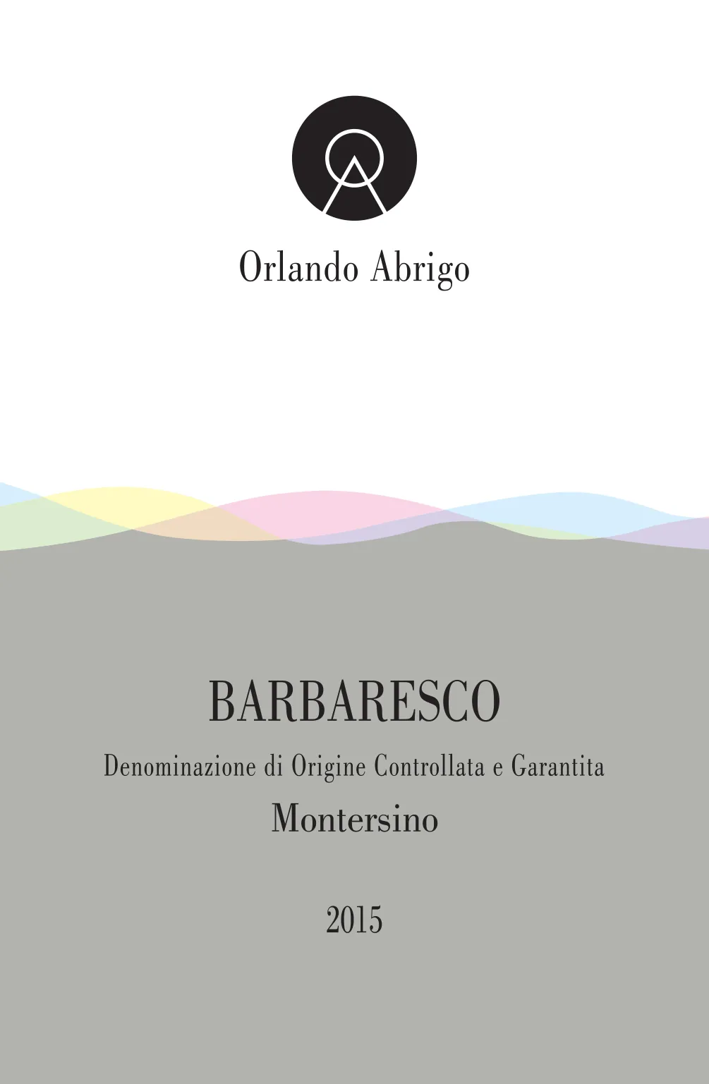 Barbaresco Montersino Bottle