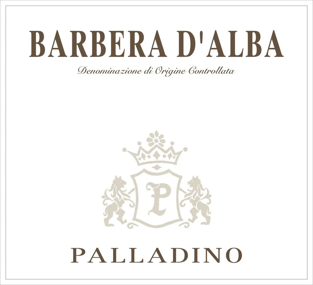 Barbera d'Alba Bottle