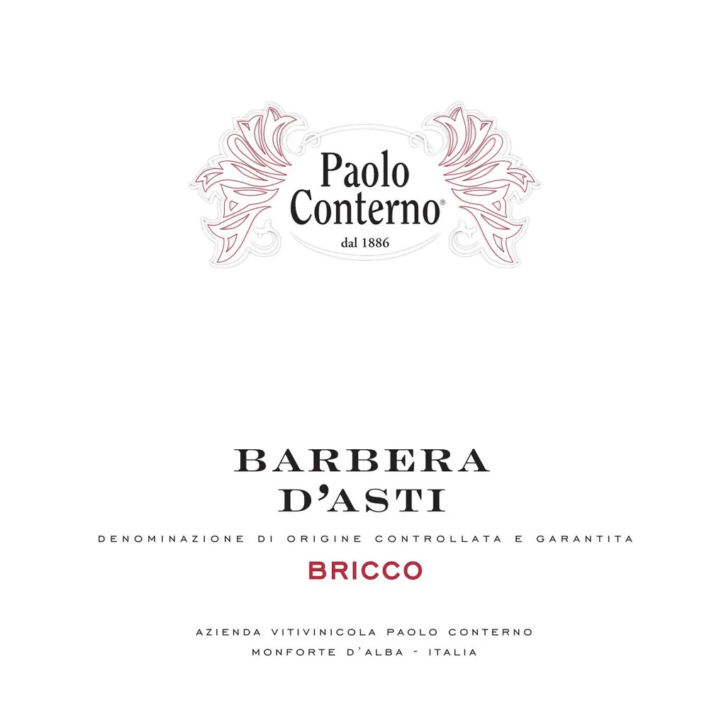 Bricco Barbera d'Asti Bottle