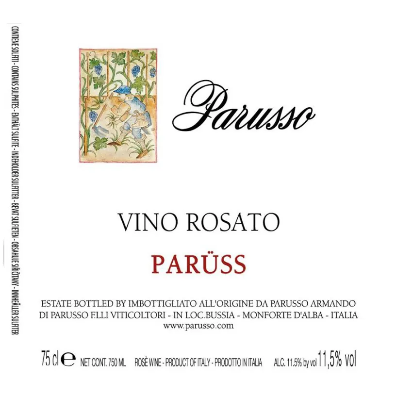 Langhe Nebbiolo Rosato Bottle