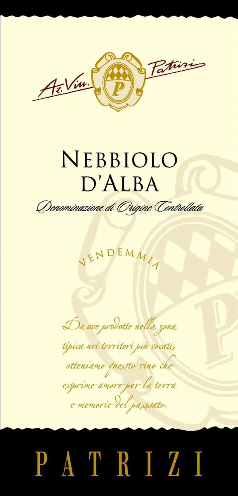 Nebbiolo d'Alba Bottle