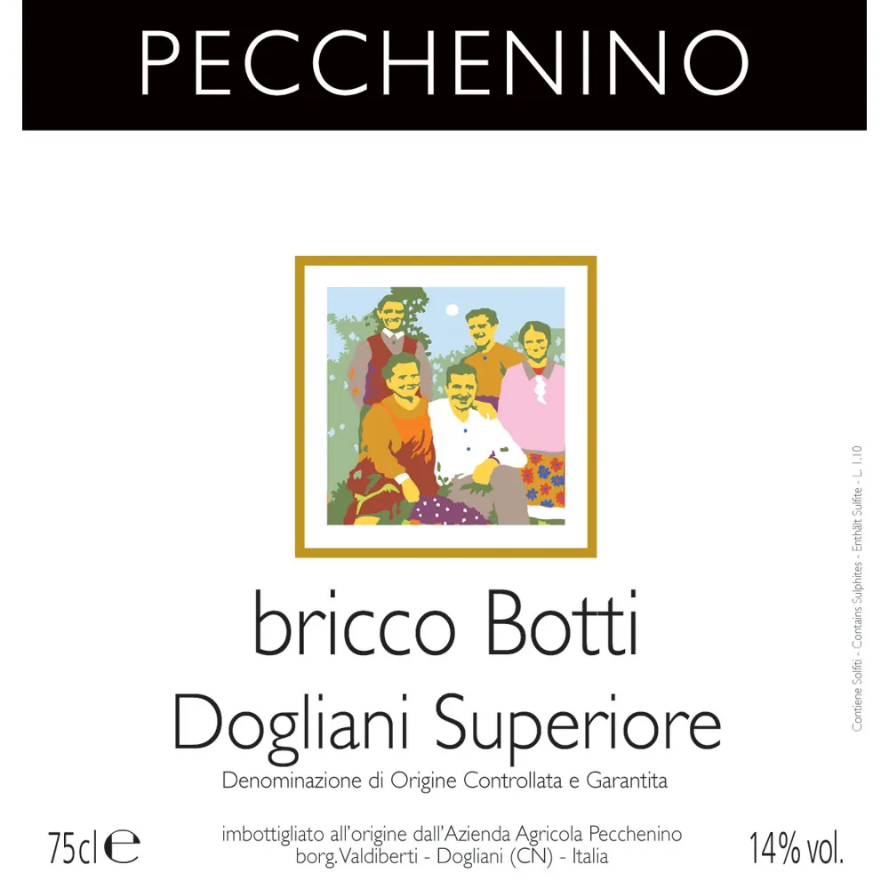 Bricco Botti Dogliani Superiore Dolcetto Bottle