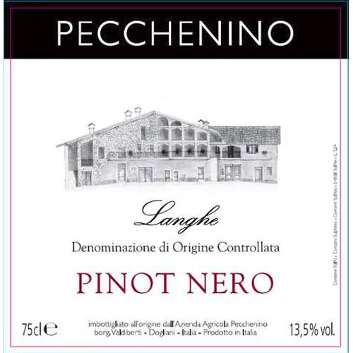 Pinot Nero Bottle