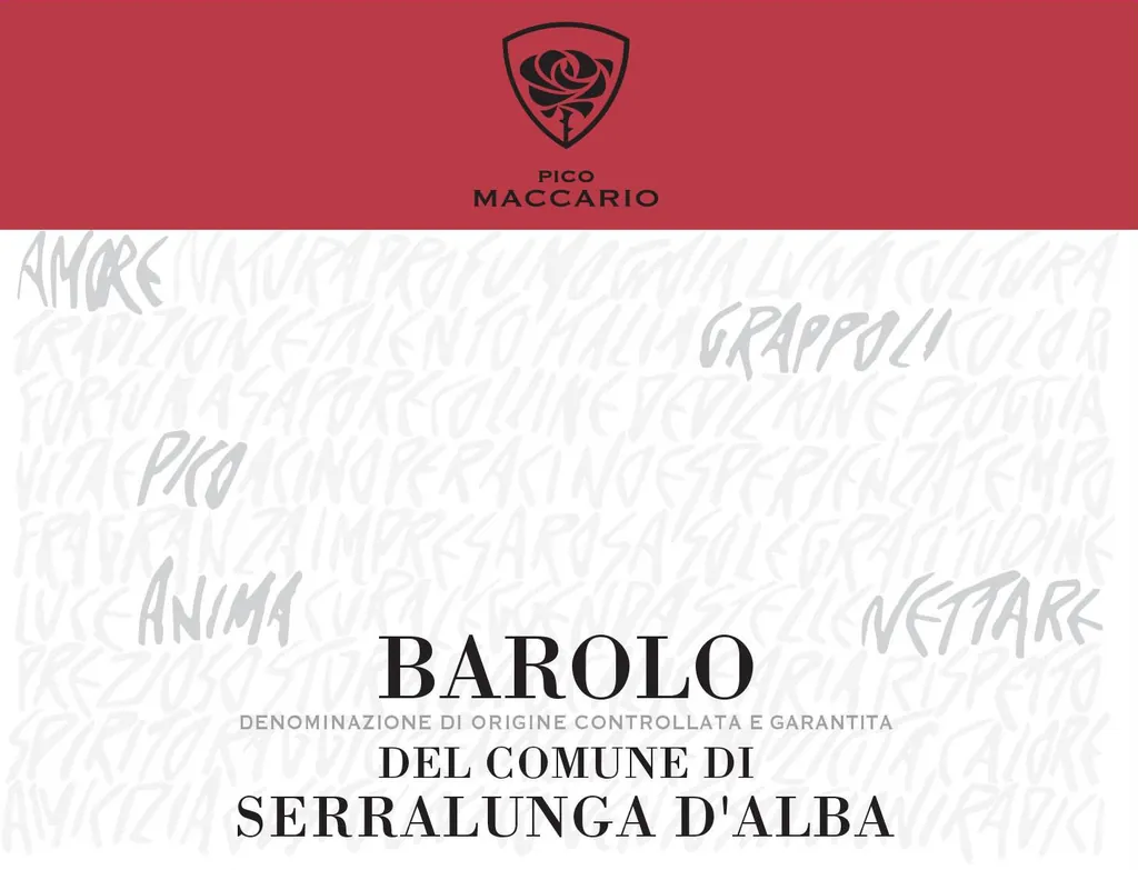 Barolo Serralunga d'Alba Bottle