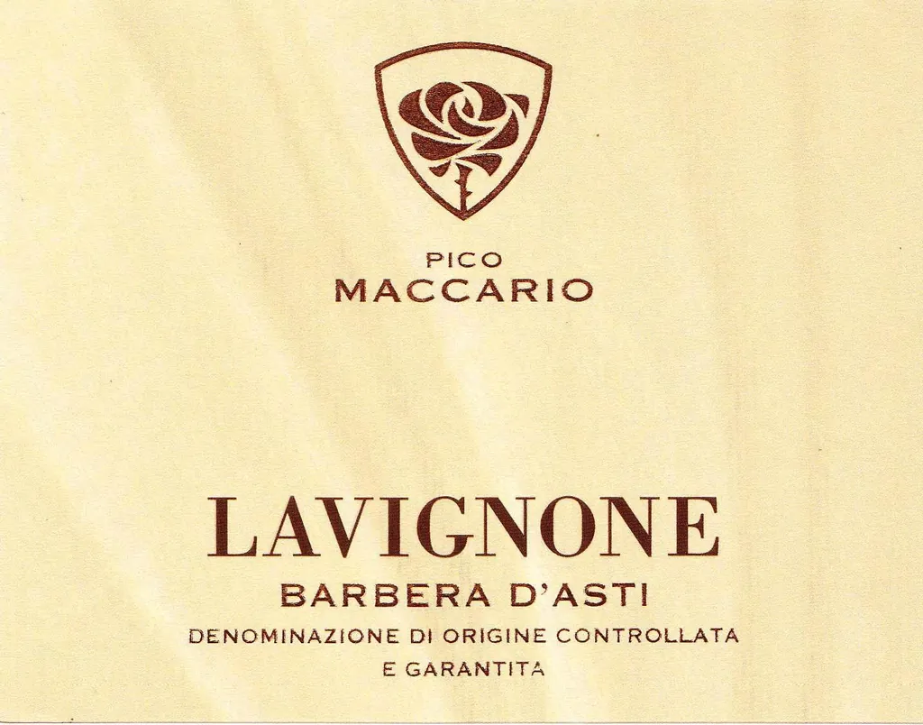 Lavignone Barbera d'Asti Bottle