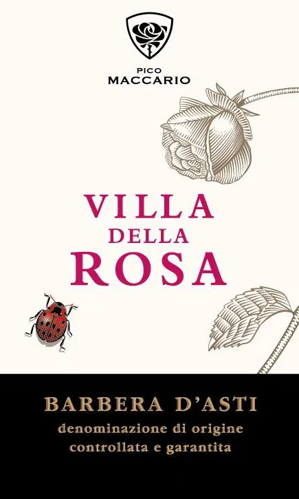 Villa della Rosa Barbera d'Asti Bottle