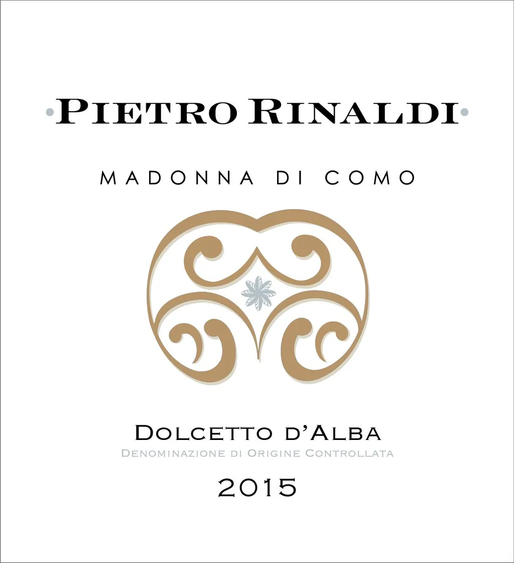 Madonna di Como Dolcetto d'Alba Bottle