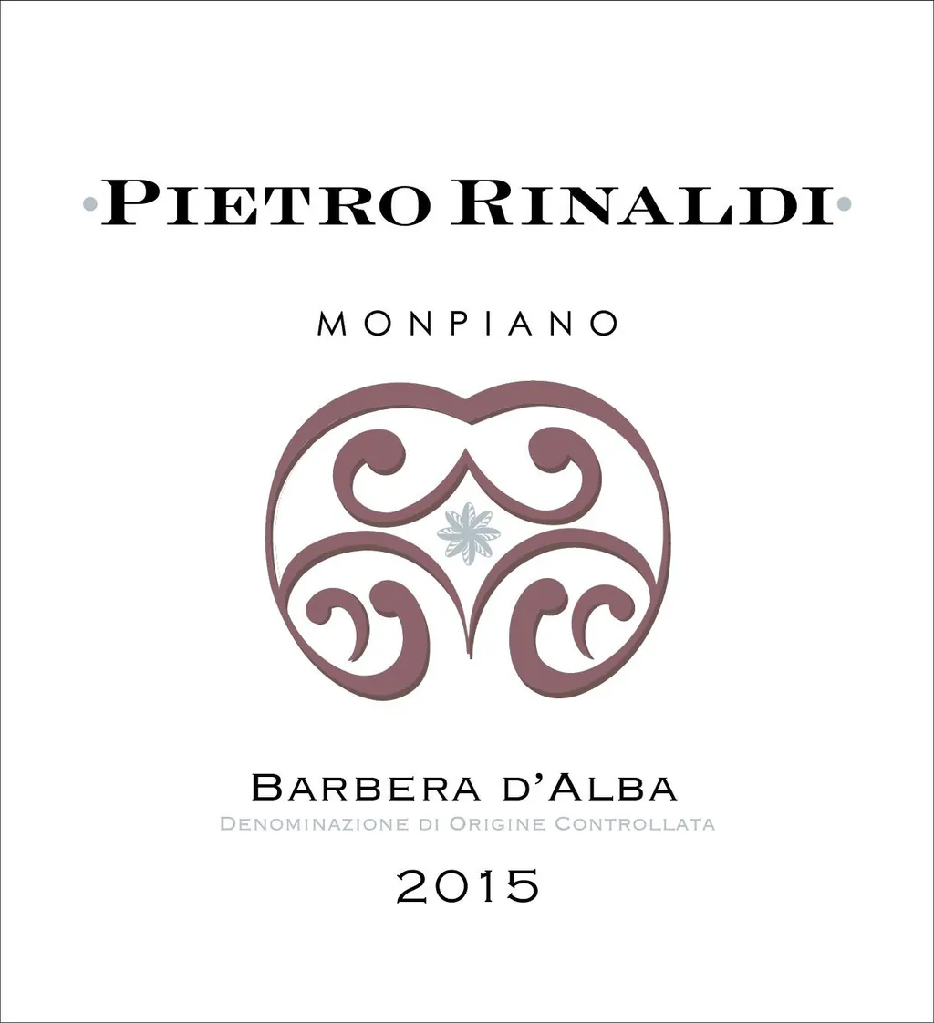 Monpiano Barbera d'Alba Bottle