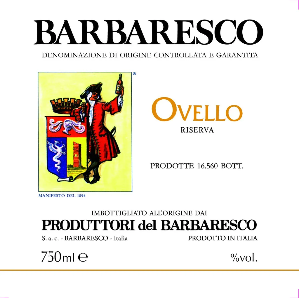 Barbaresco Ovello Riserva Bottle