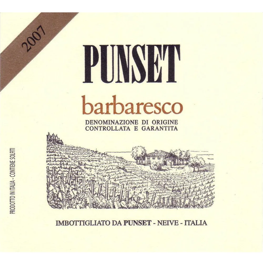 Barbaresco Bottle