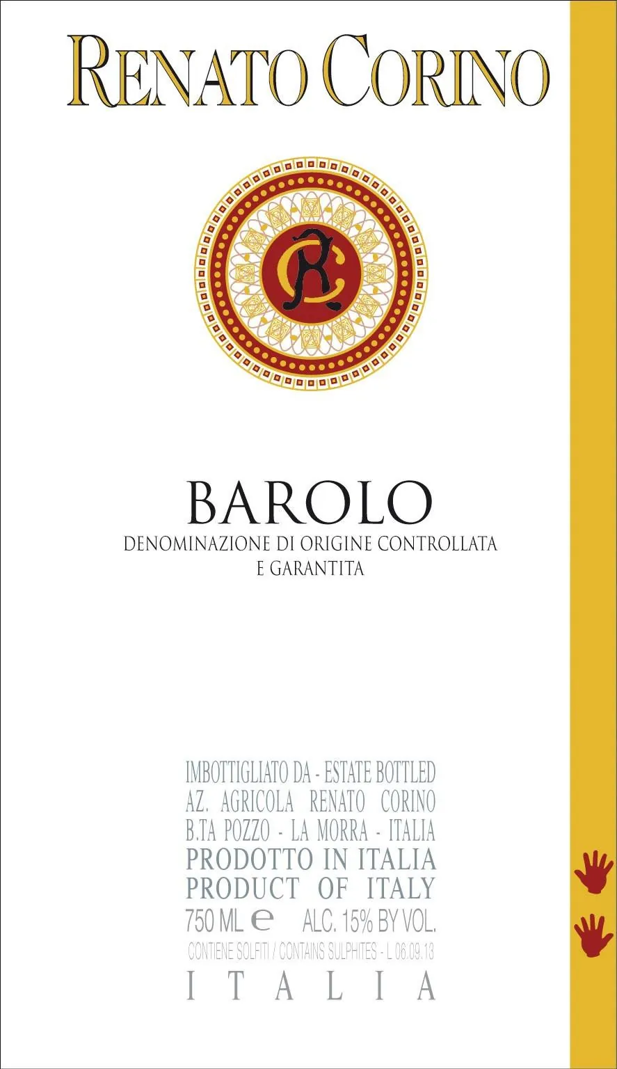 Barolo Bottle
