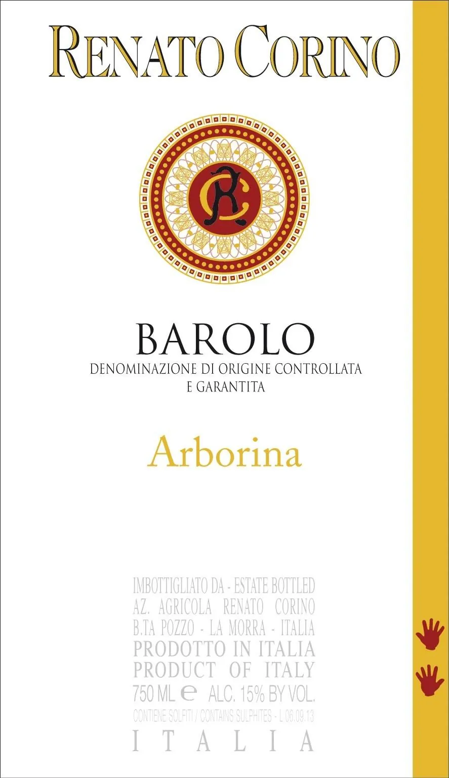 Barolo Arborina Bottle