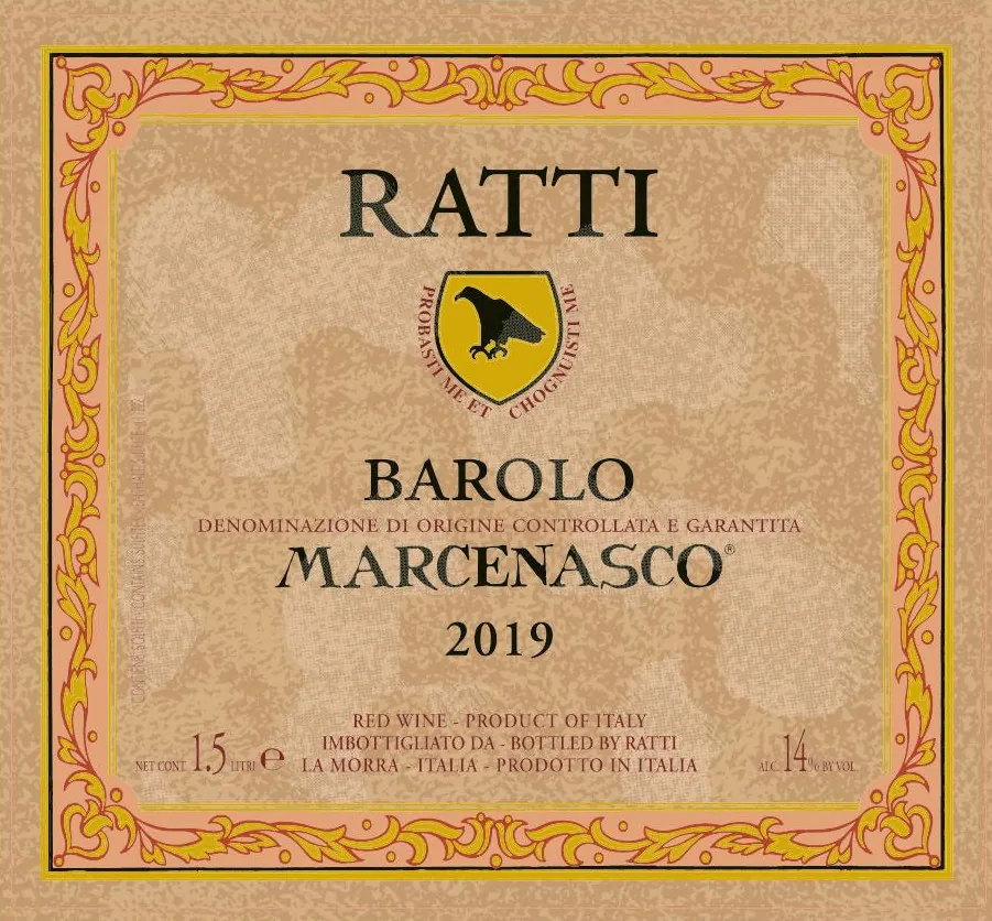 Marcenasco Barolo Bottle