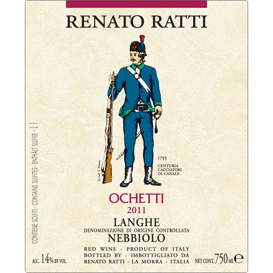 Ochetti Nebbiolo Bottle