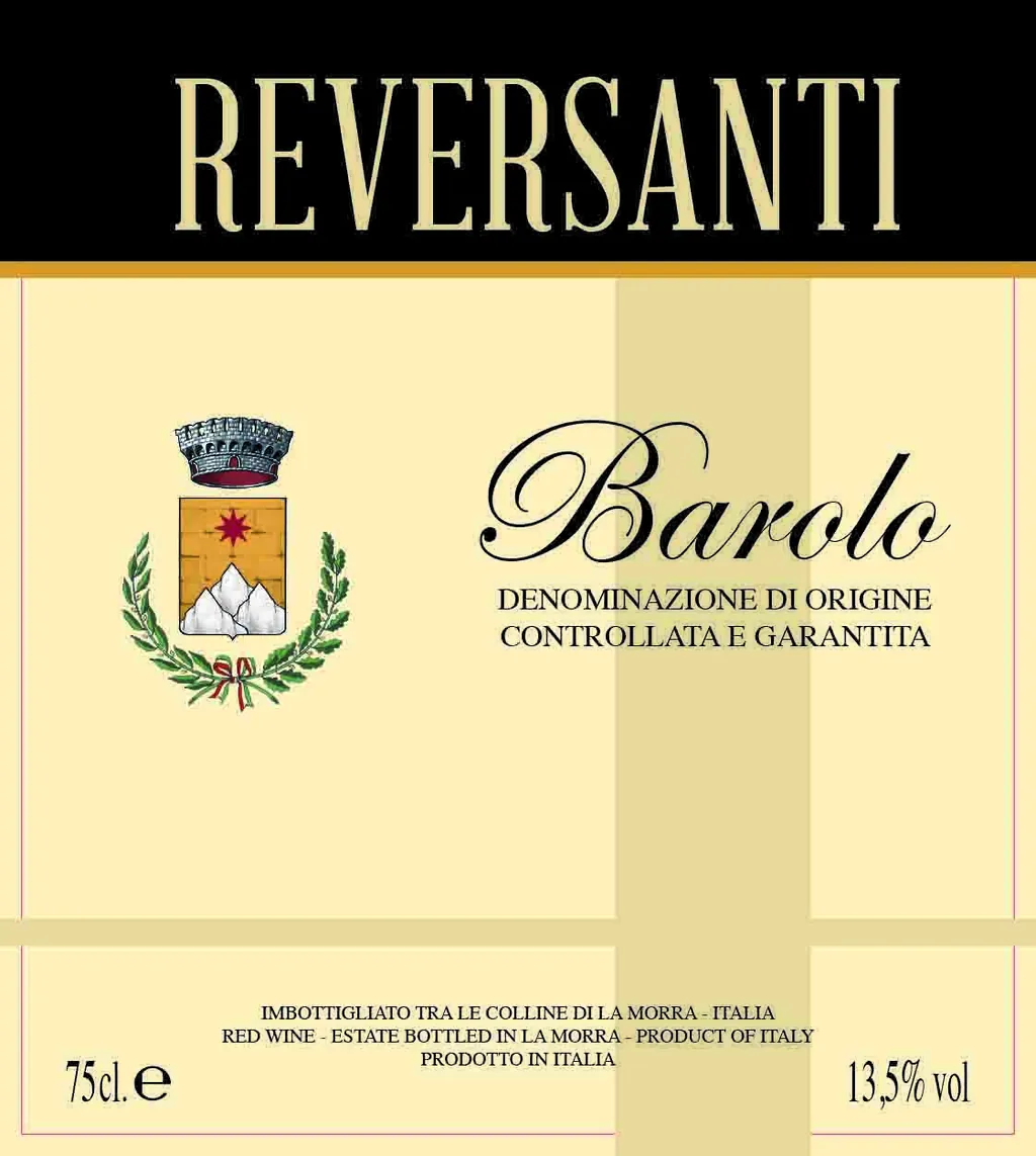 Barolo Bottle