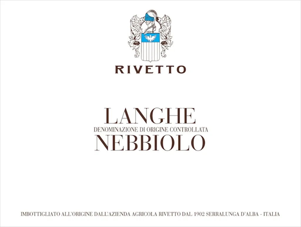 Langhe Nebbiolo Bottle