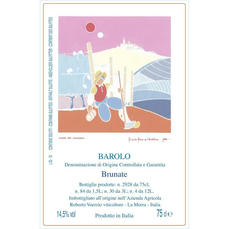 Barolo Brunate Bottle