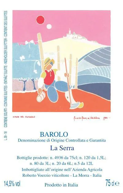 Barolo La Serra Bottle