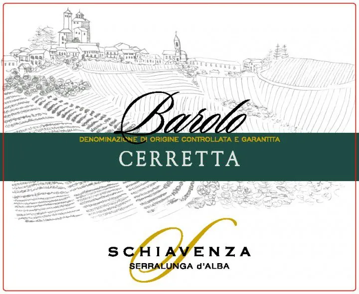 Barolo Cerretta Bottle