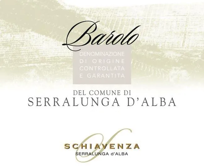 Serralunga Barolo Bottle