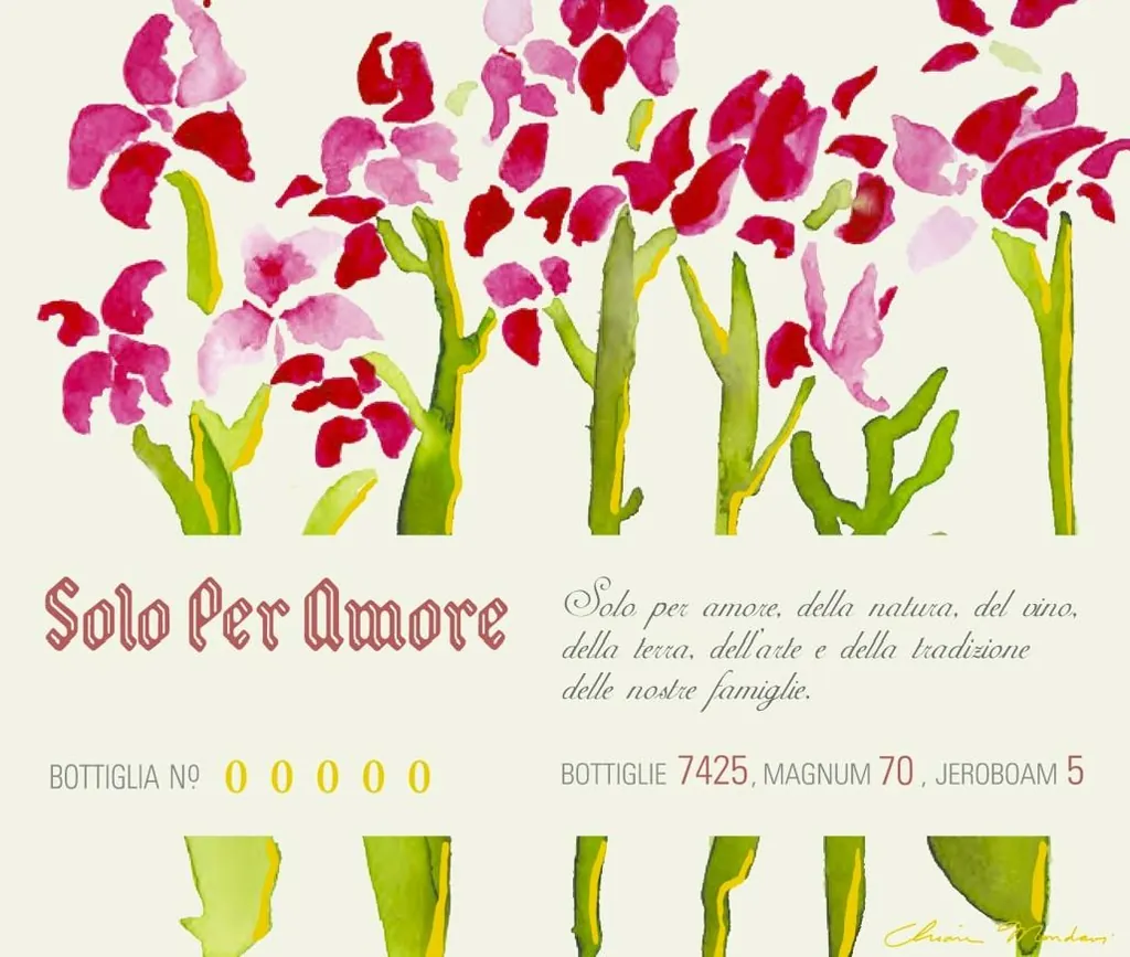 Solo Per Amore Langhe Rosso Bottle