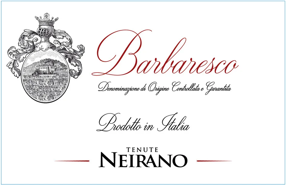 Barbaresco Bottle
