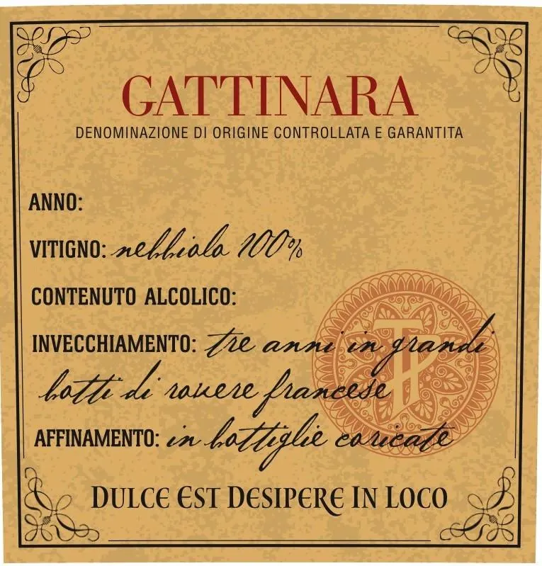 Gattinara Bottle
