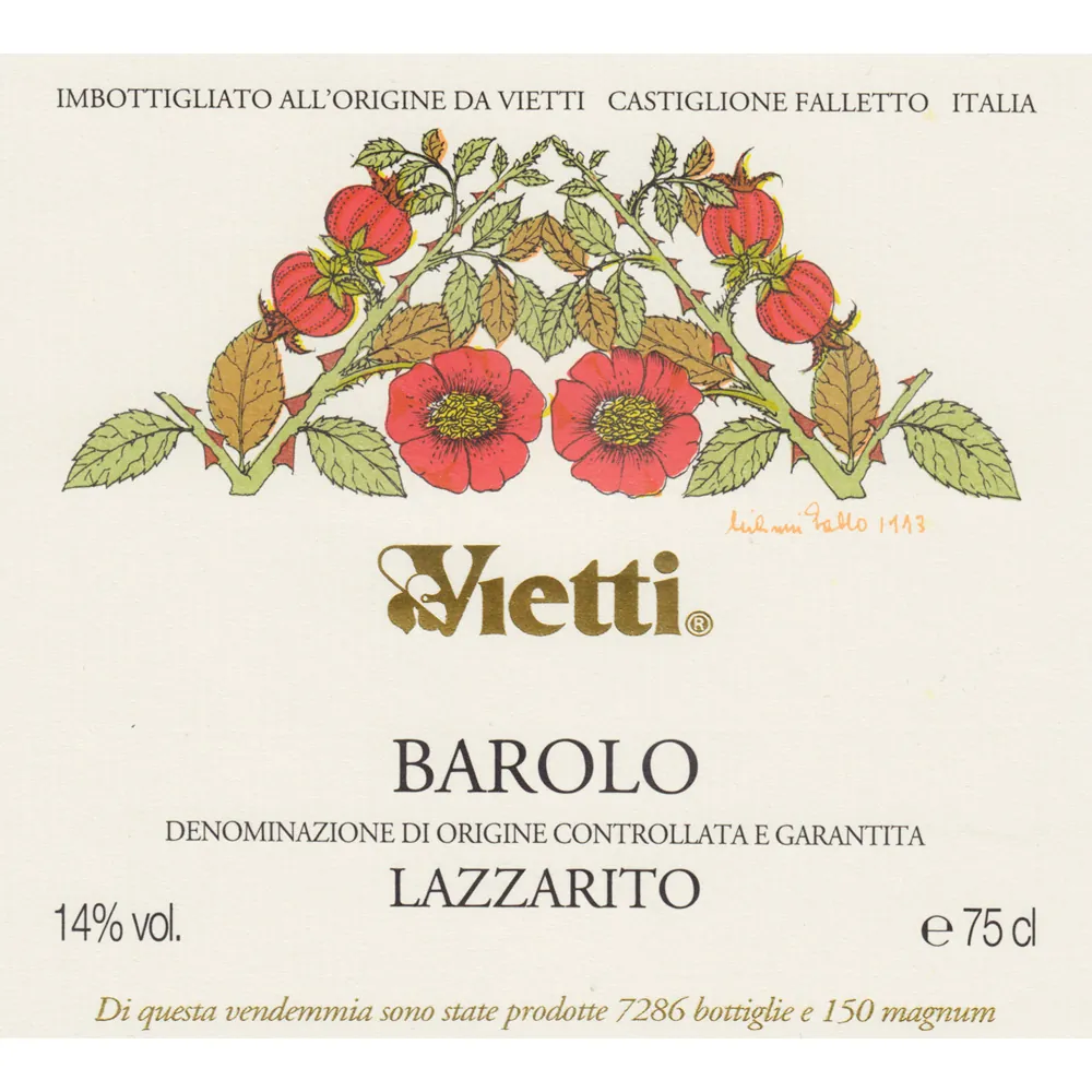 Barolo Lazzarito Bottle