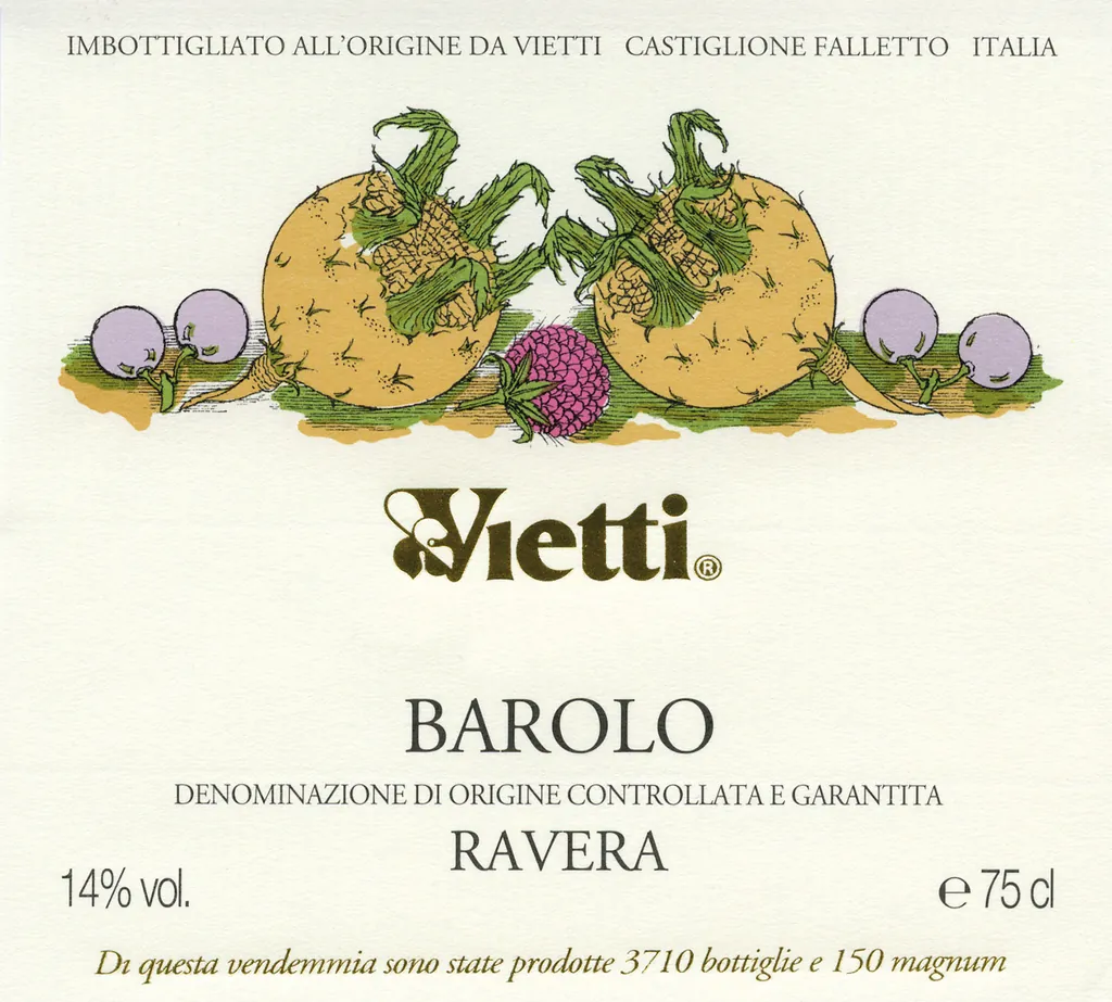 Barolo Ravera Bottle