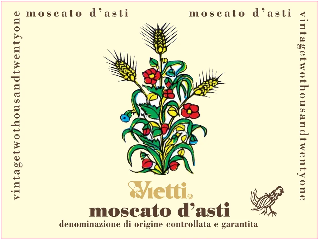 Moscato d'Asti Bottle