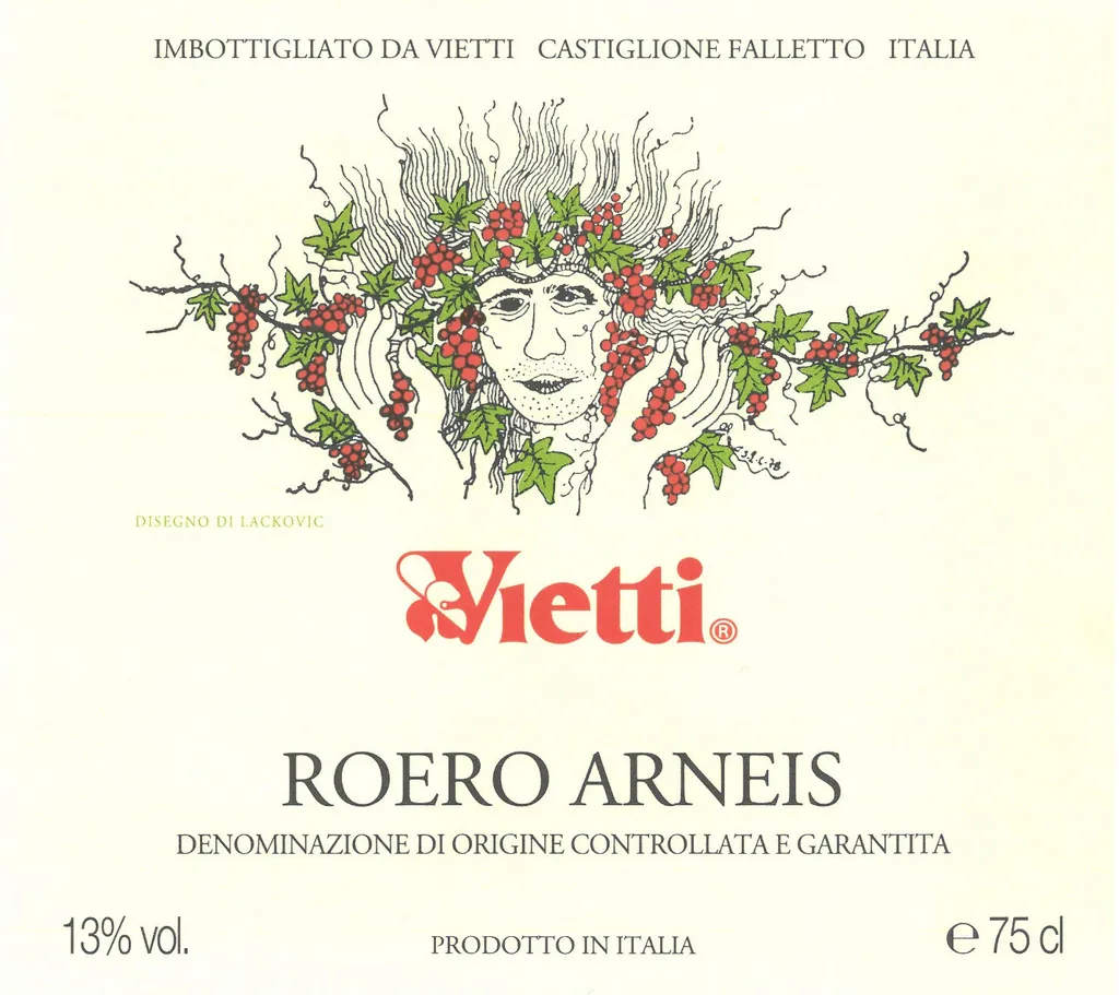 Roero Arneis Bottle