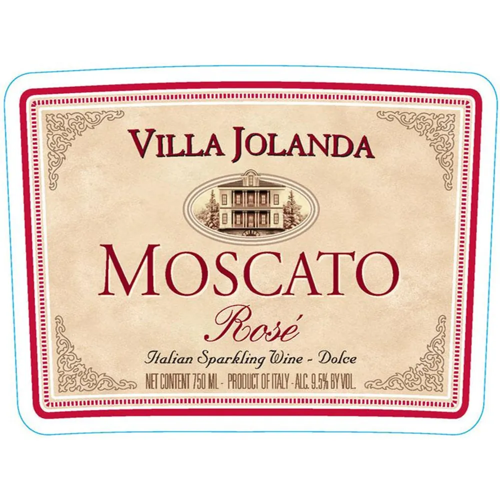 Moscato Rose Bottle