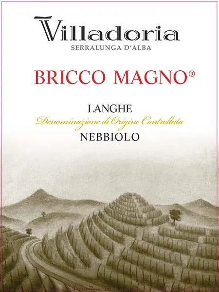 Bricco Magno Langhe Nebbiolo Bottle