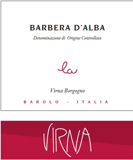 Barbera d'Alba Bottle