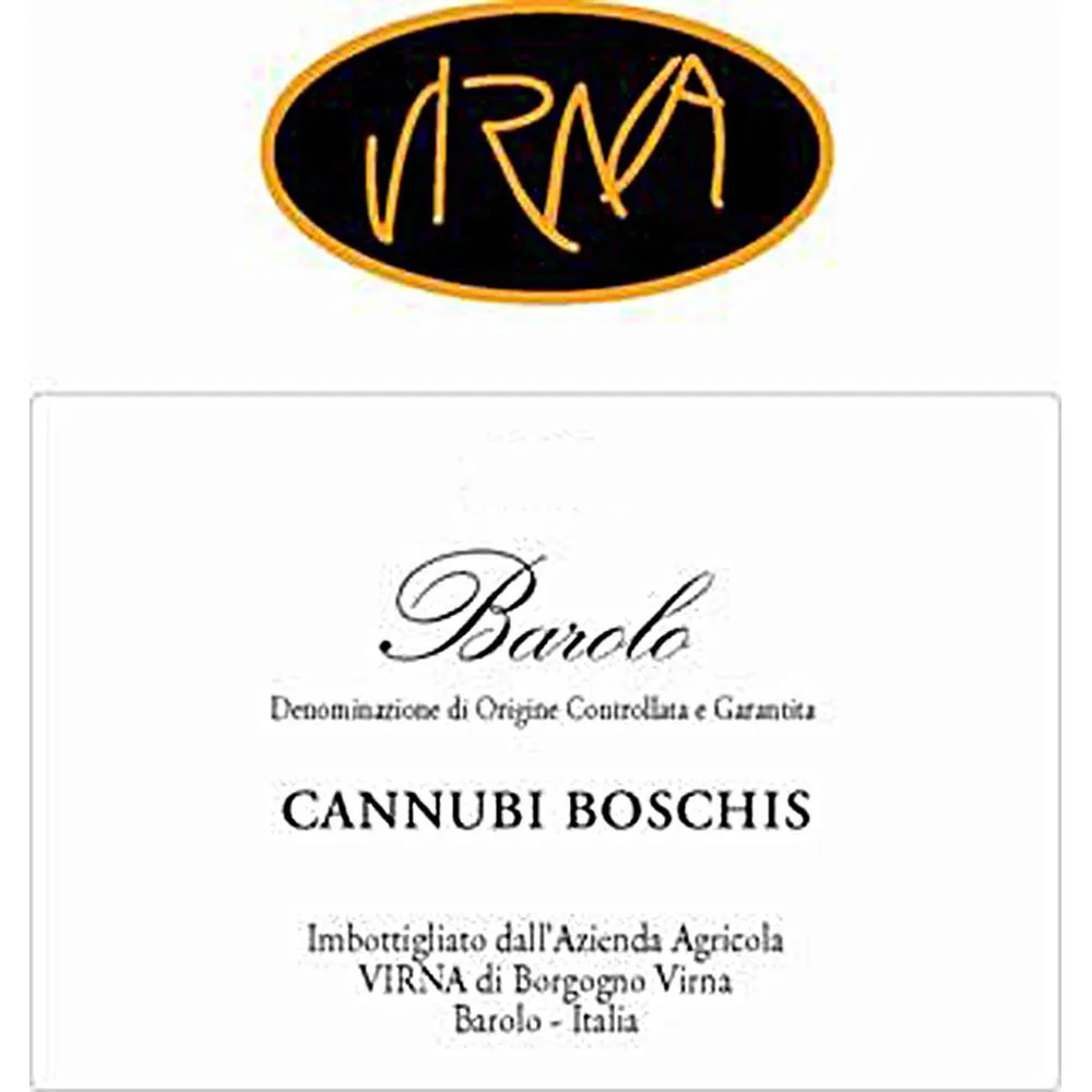 Barolo Cannubi Boschis Bottle