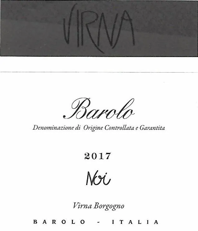 Barolo Noi Bottle