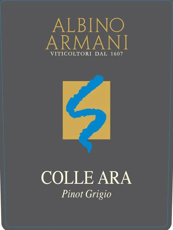 Colle Ara Pinot Grigio Bottle