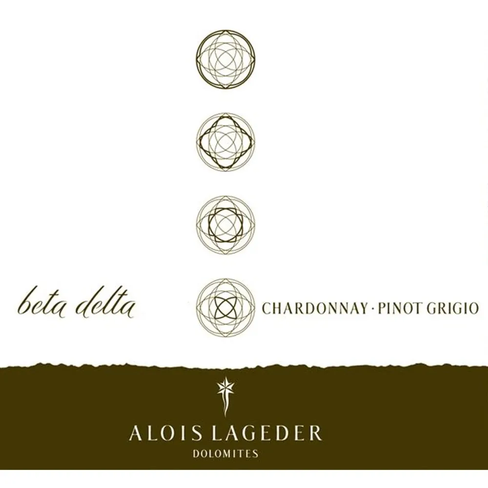 Chardonnay-Pinot Grigio Beta Delta Bottle