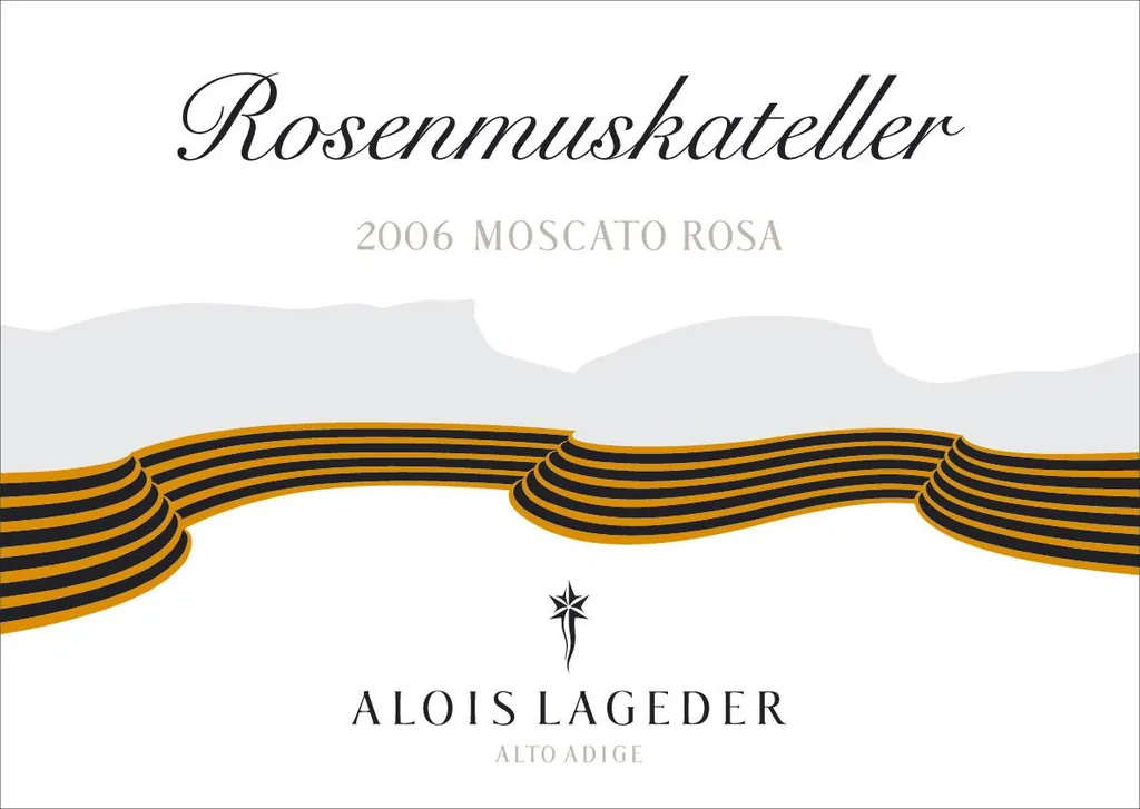 Rosenmuskateller Rosa Moscato Bottle