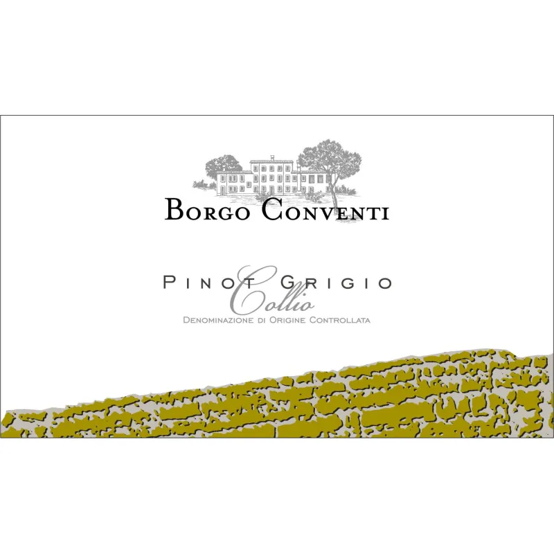 Pinot Grigio Bottle