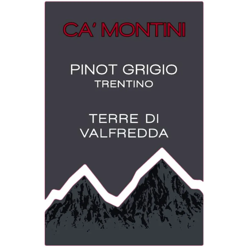 Trentino Pinot Grigio Bottle