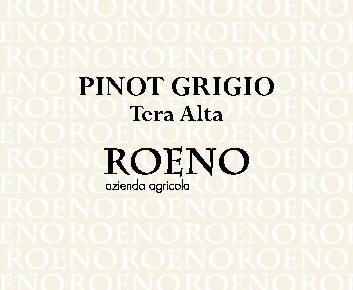 Valdadige Terra Alta Pinot Grigio Bottle