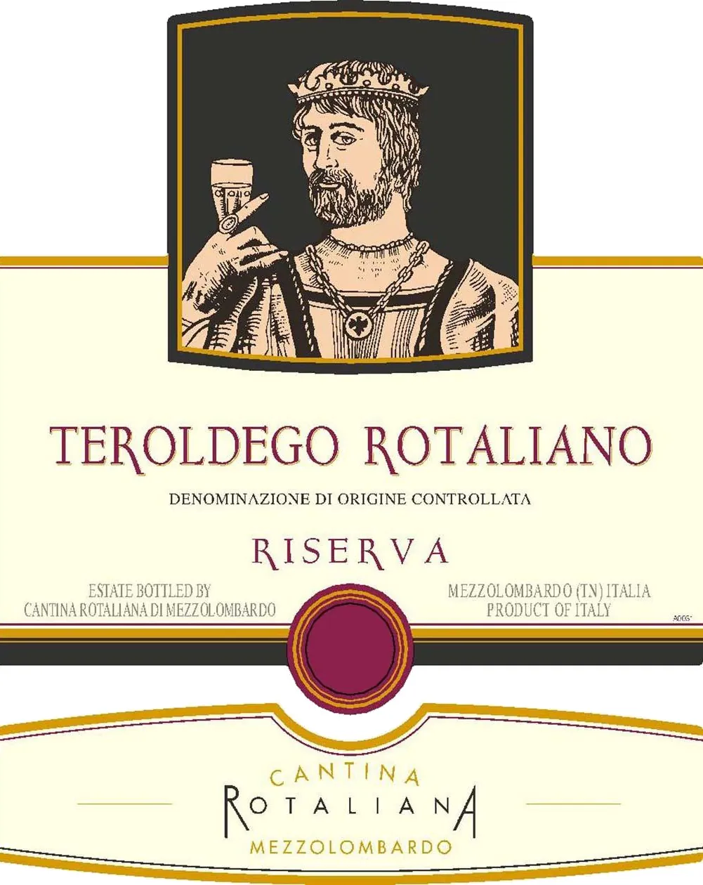 Teroldego Rotaliano Riserva Bottle