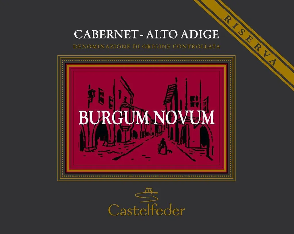 Alto Adige Burgum Novum Riserva Cabernet Bottle