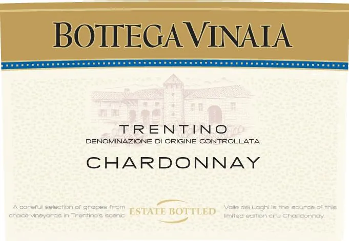 Bottega Vinai Chardonnay Bottle