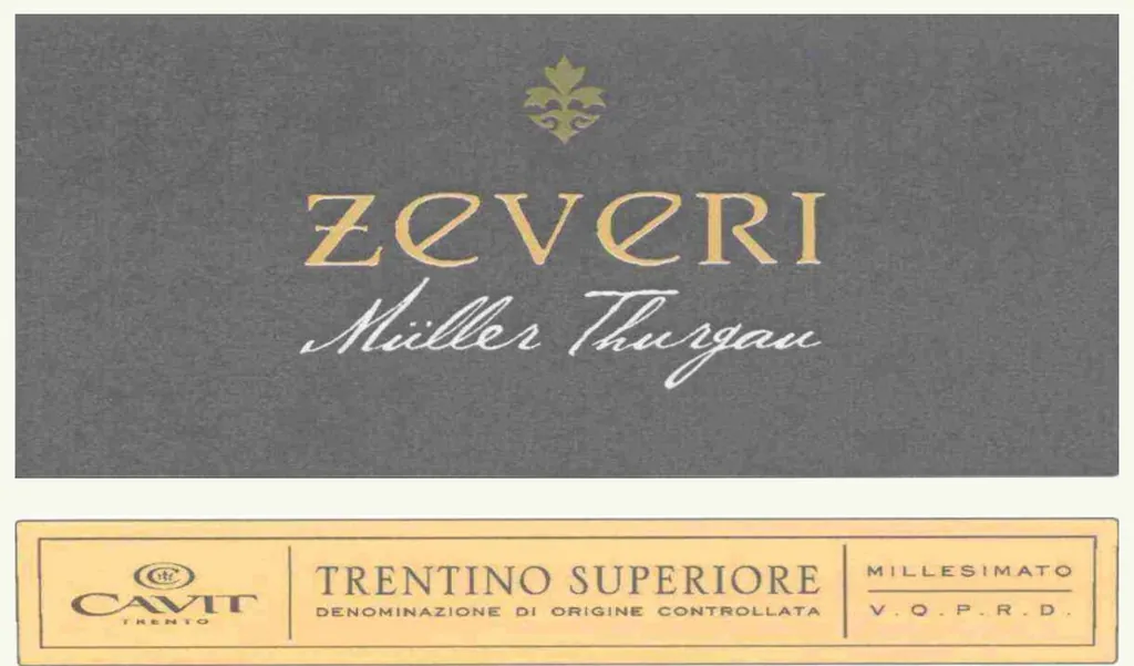 Zeveri Muller Thurgau Bottle