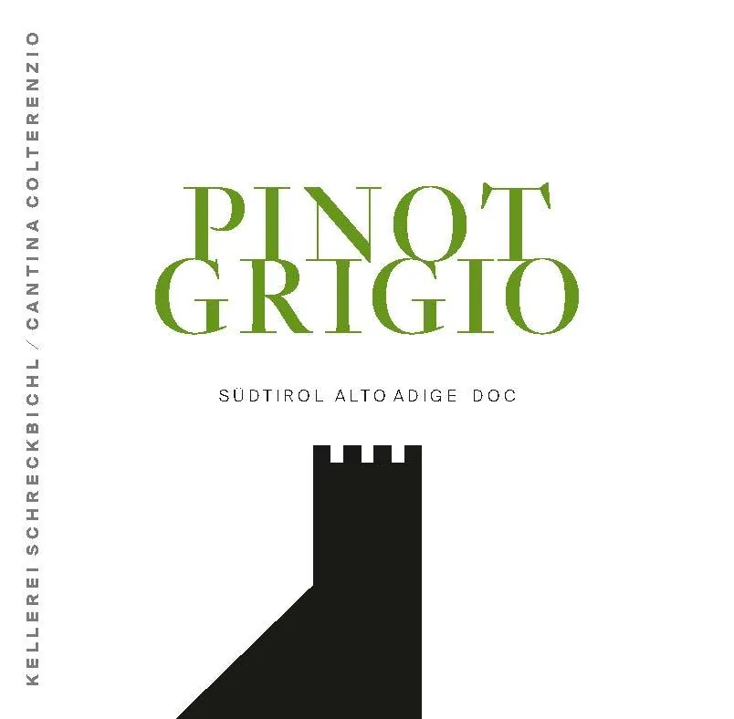 Pinot Grigio Bottle