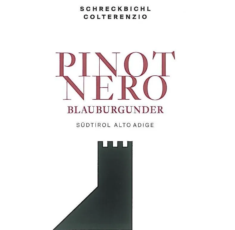 Alto Adige Pinot Nero Bottle