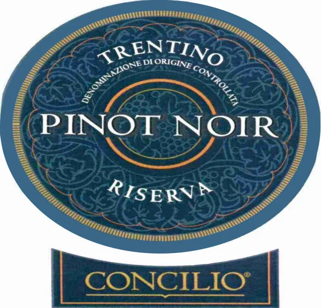 Trentino Riserva Pinot Nero Bottle